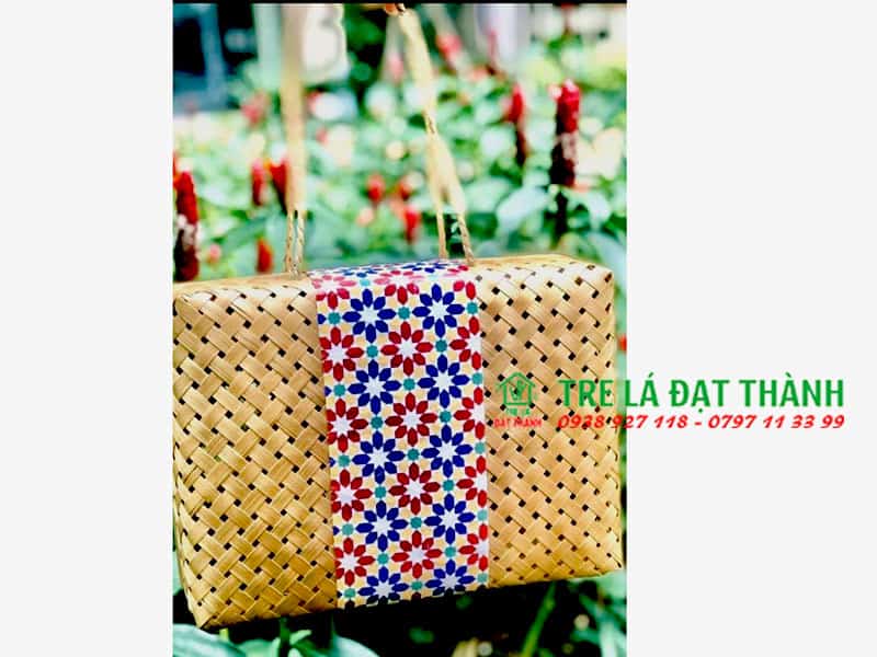 Hộp Quà Mây Tre Đan - HQMTD002